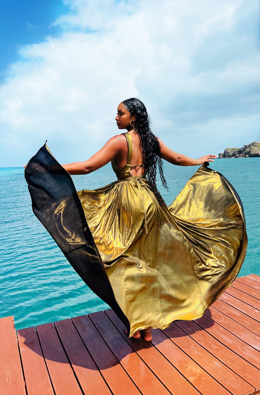 GOLDEN GODDESS GOWN