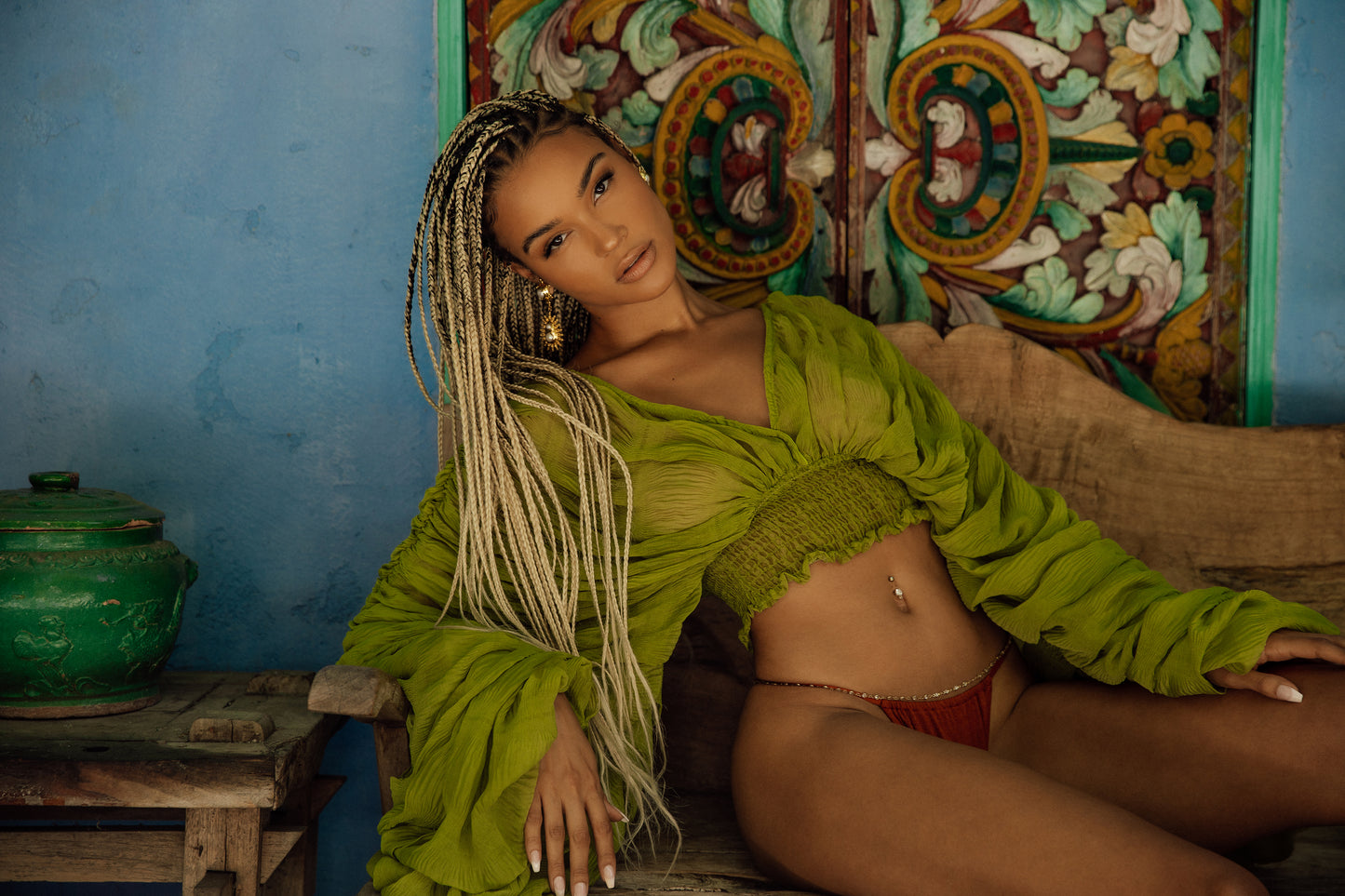 11 AHANA DROP EARRING