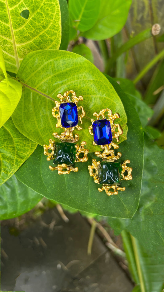 NINA BLUE EARRINGS