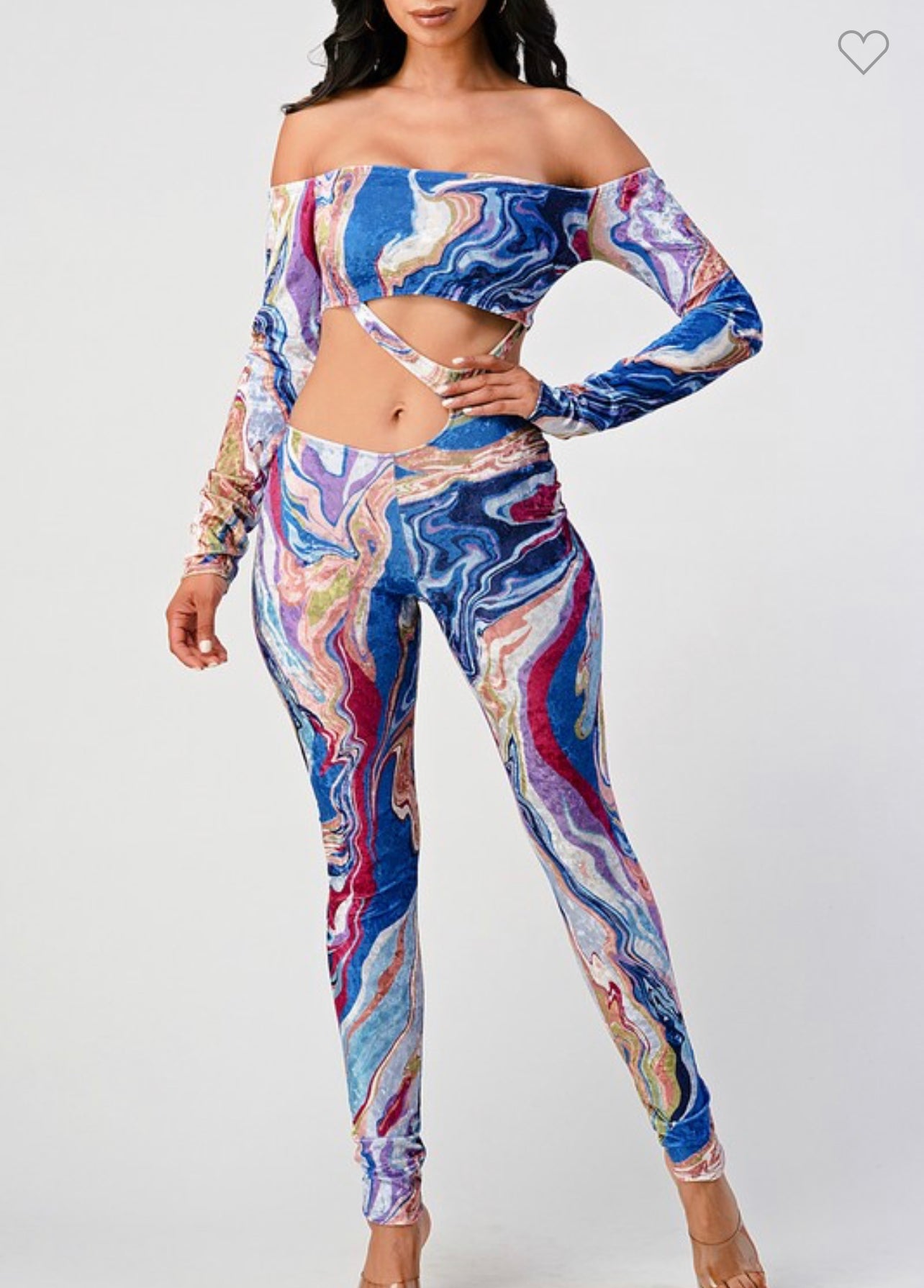 VENUS VELVET JUMPSUIT