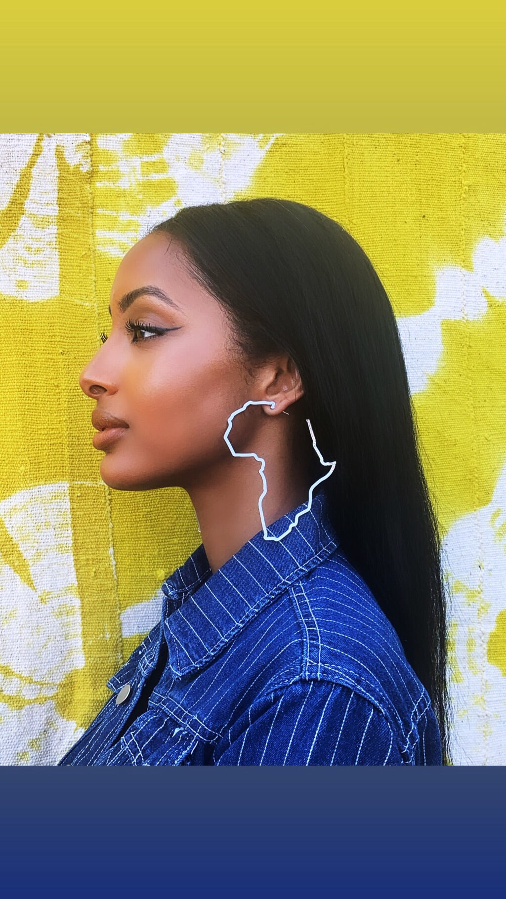 Africa Hoop Earrings (PREORDER) - MIANIK